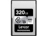 CFexpress Type A Card SILVER Series 320GB W 700MBs R 800MBs LEXAR LCAEXSL320G-RNENG 